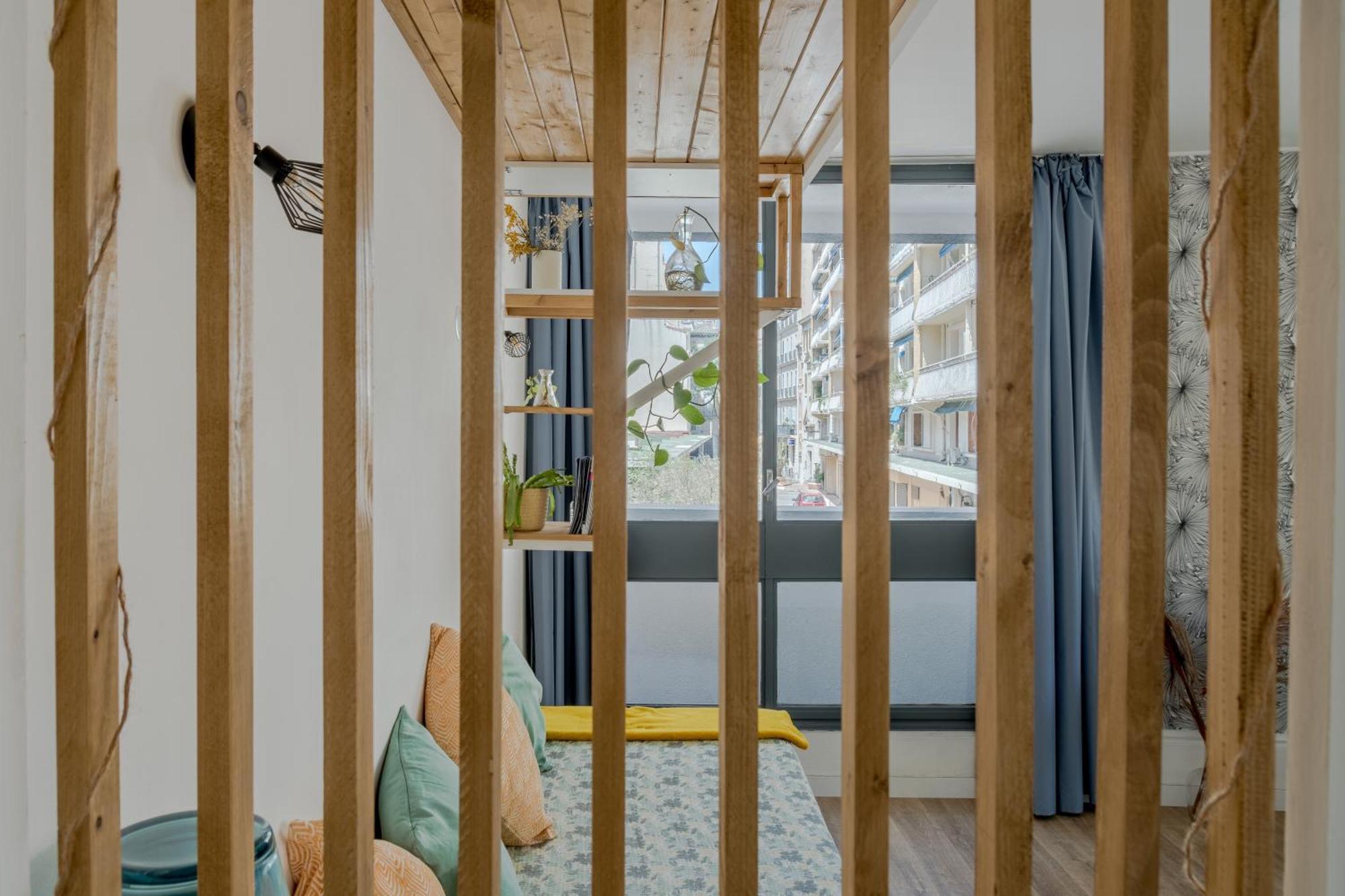 *Las Flores* Joli Studio Avec Balcon Marseille Exterior photo